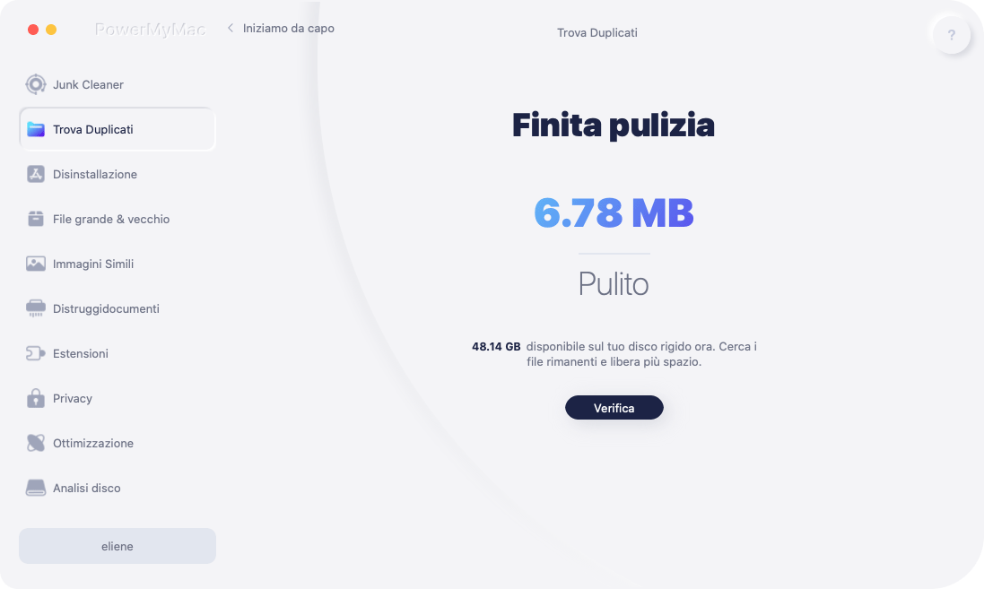 Elimina completamente i duplicati