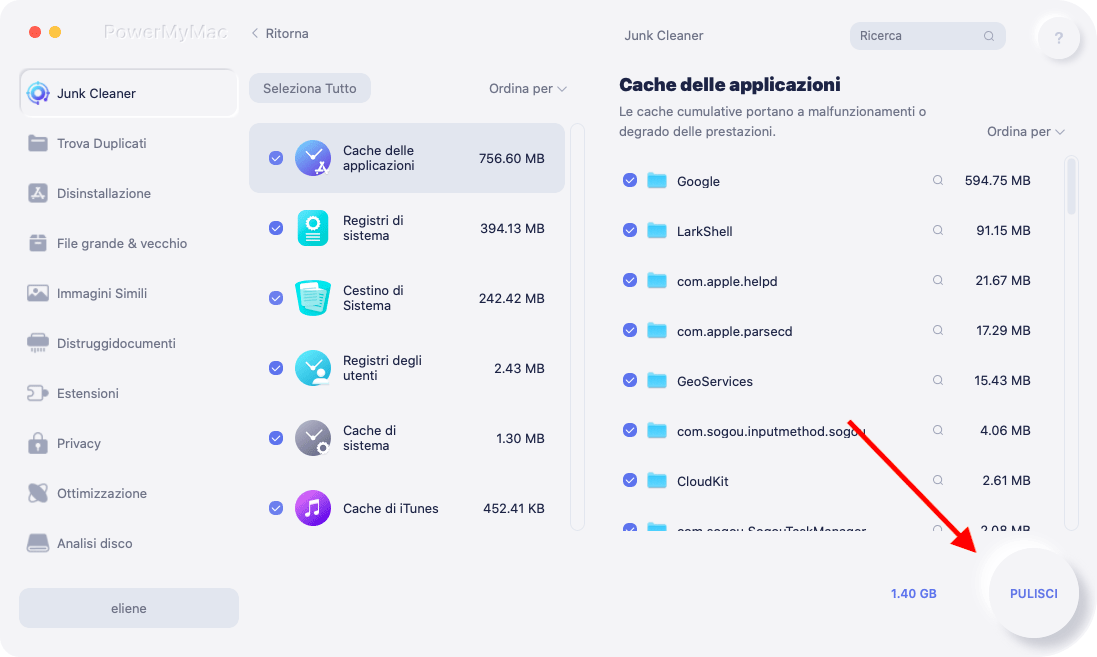 Eliminare i file nascosti su Mac