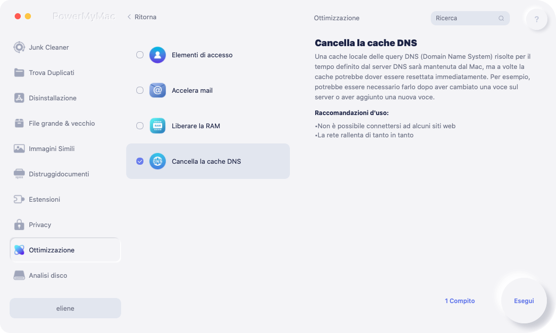 Svuota la cache DNS per risolvere i problemi di navigazione