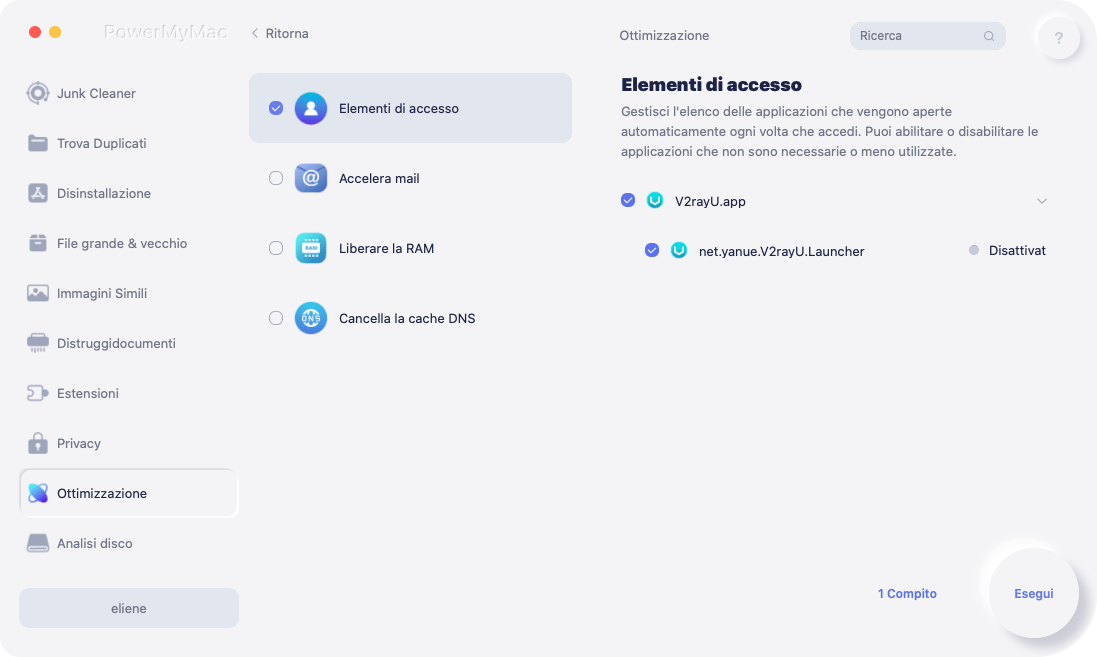Rimuovere Chumsearch dall'avvio del Mac