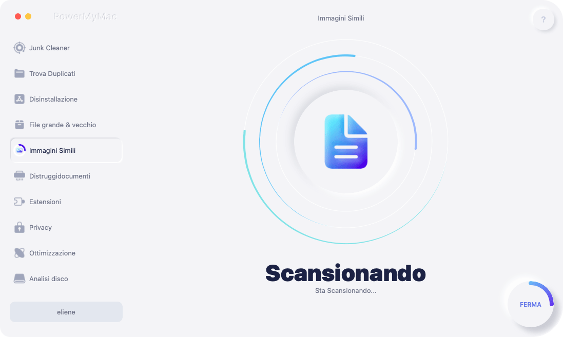 Scansiona il tuo Mac per foto simili