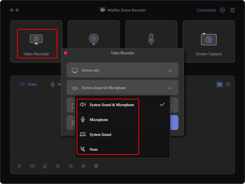 La migliore alternativa a Movavi Screen Recorder