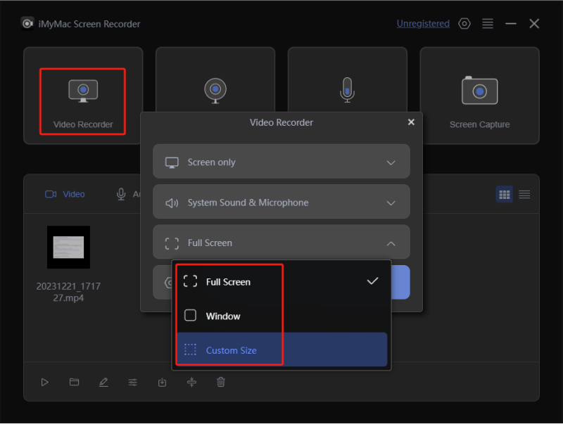 Registrazione dello schermo su Steam Deck senza limiti di tempo