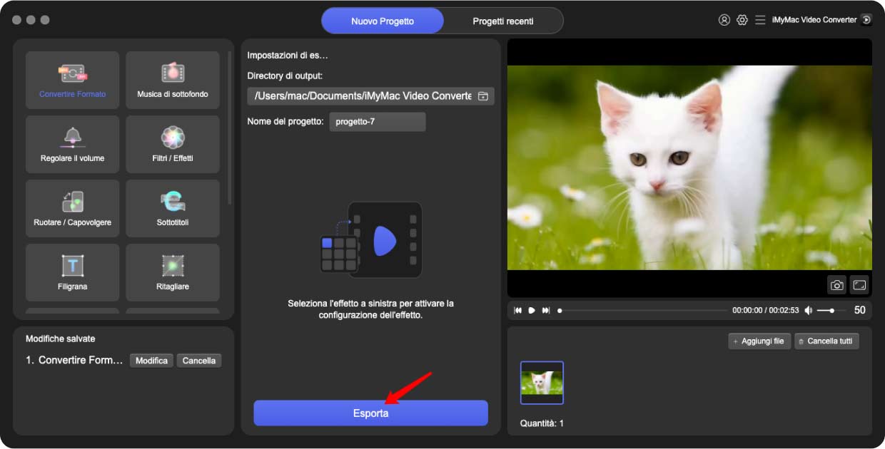 Converti WMV in GIF usando iMyMac Video Converter