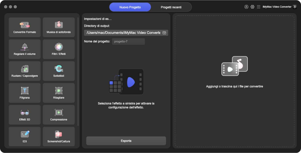 Accedi a iMyMac Video Converter