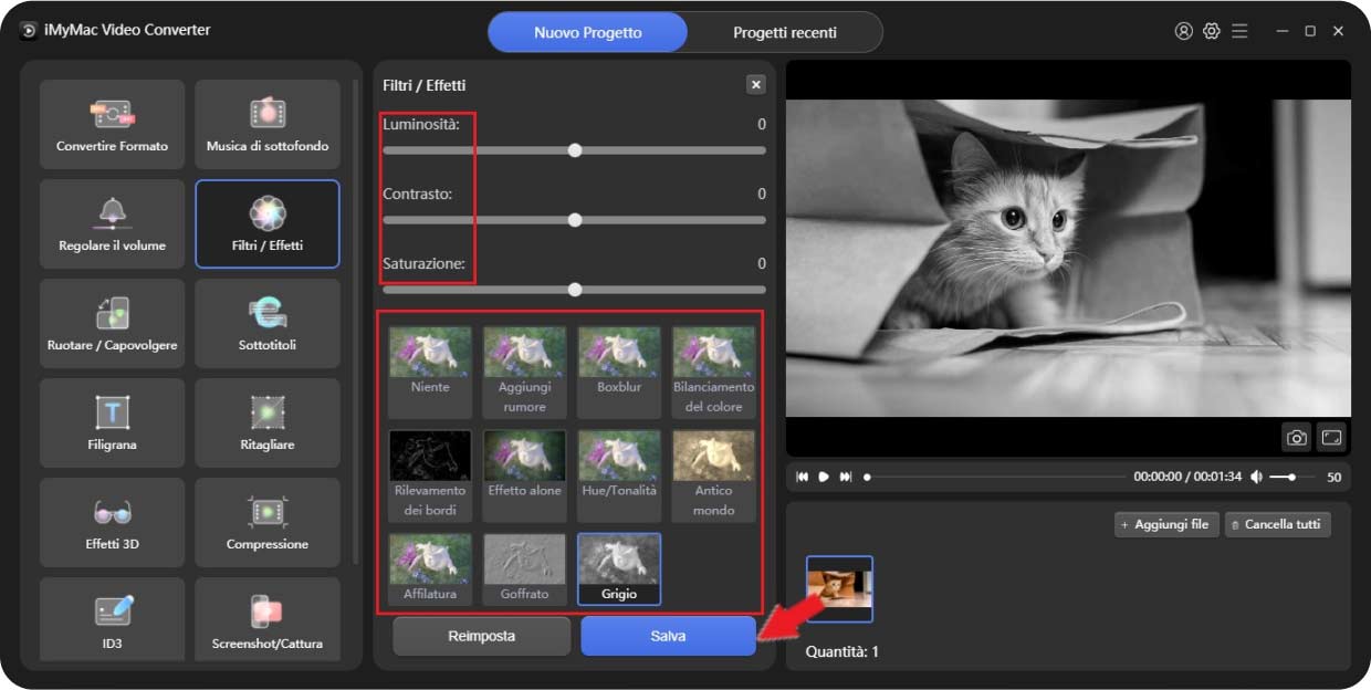 Modifica il tuo video VOB usando iMyMac Video Converter