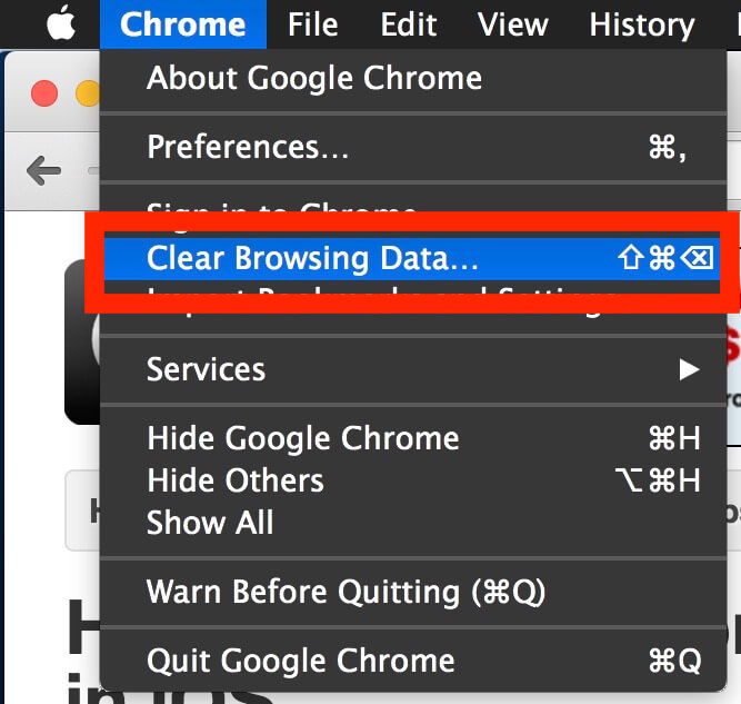 how to clear cookies and cache on mac chrome how to clear cookies and cache on mac chrome