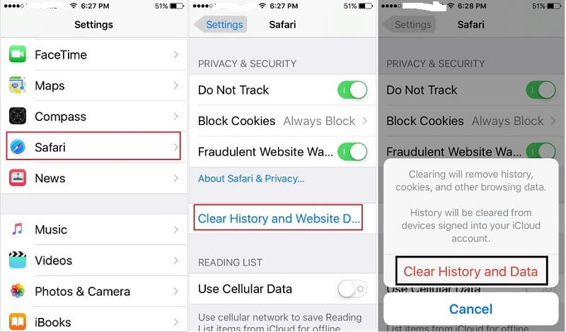 Fix Safari non si apre su iPhone