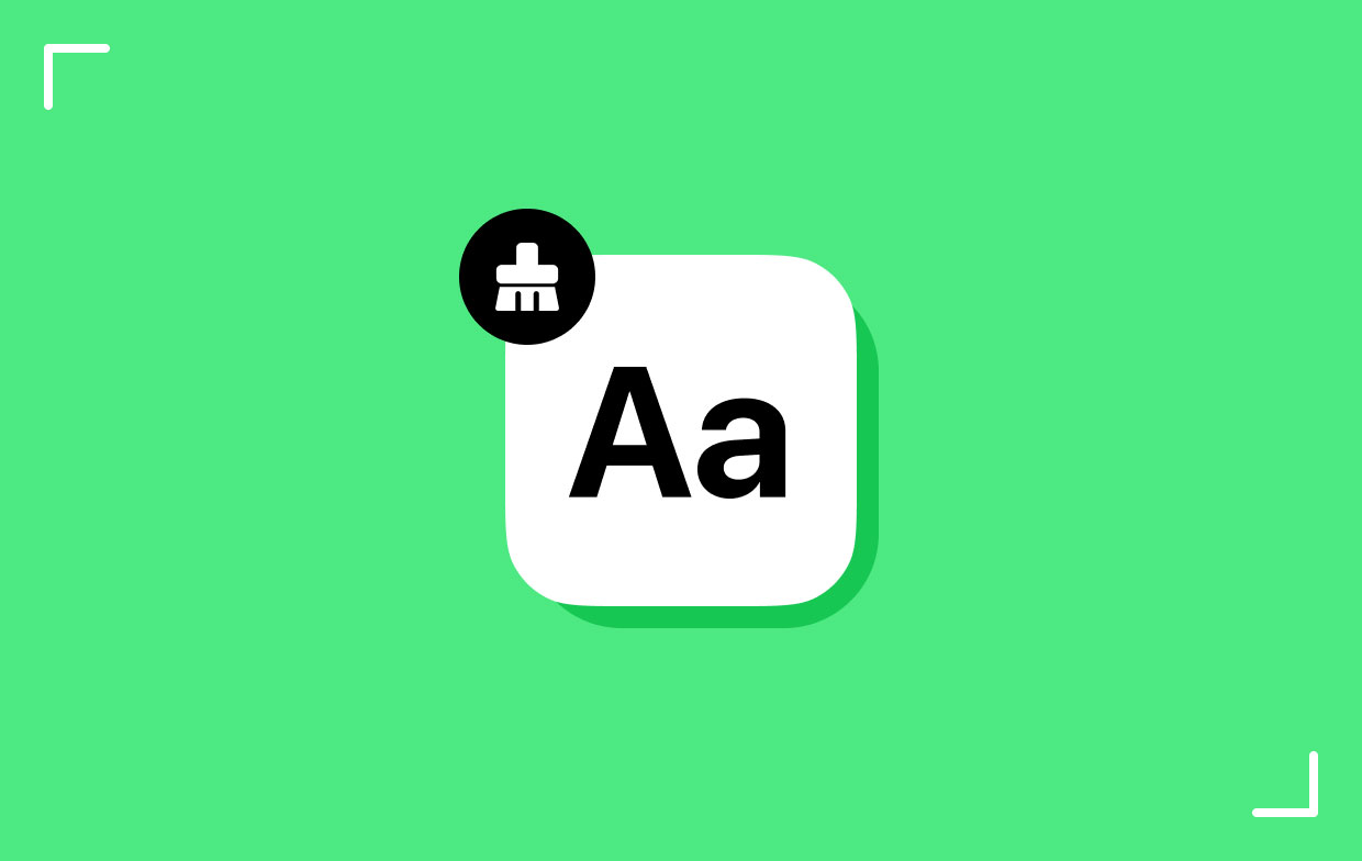 Cancella cache caratteri Mac