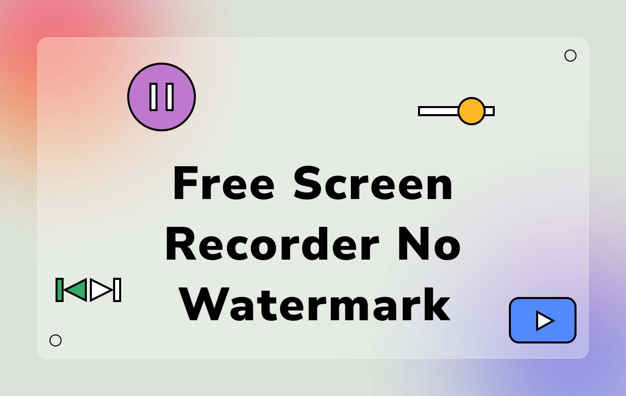 Registratori dello schermo gratuiti senza filigrana