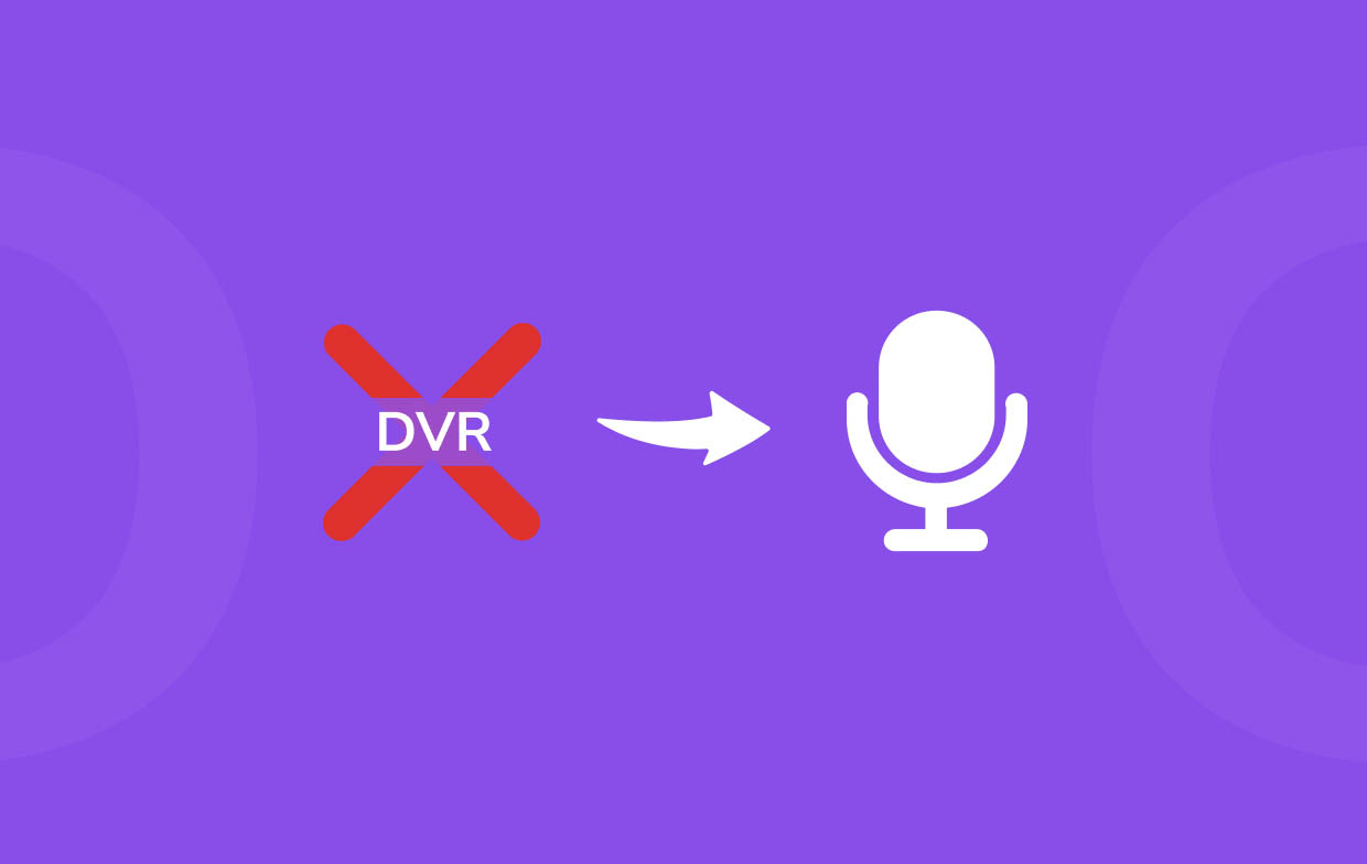 Registra sullo spettro senza DVR