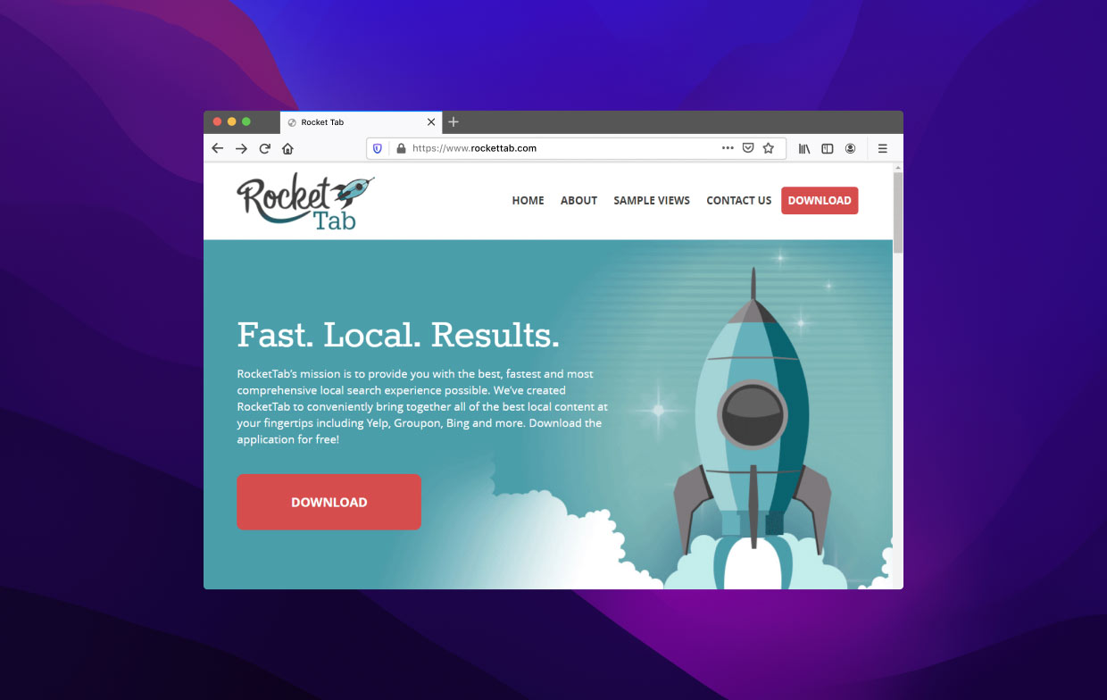 Come rimuovere RocketTab dal Mac