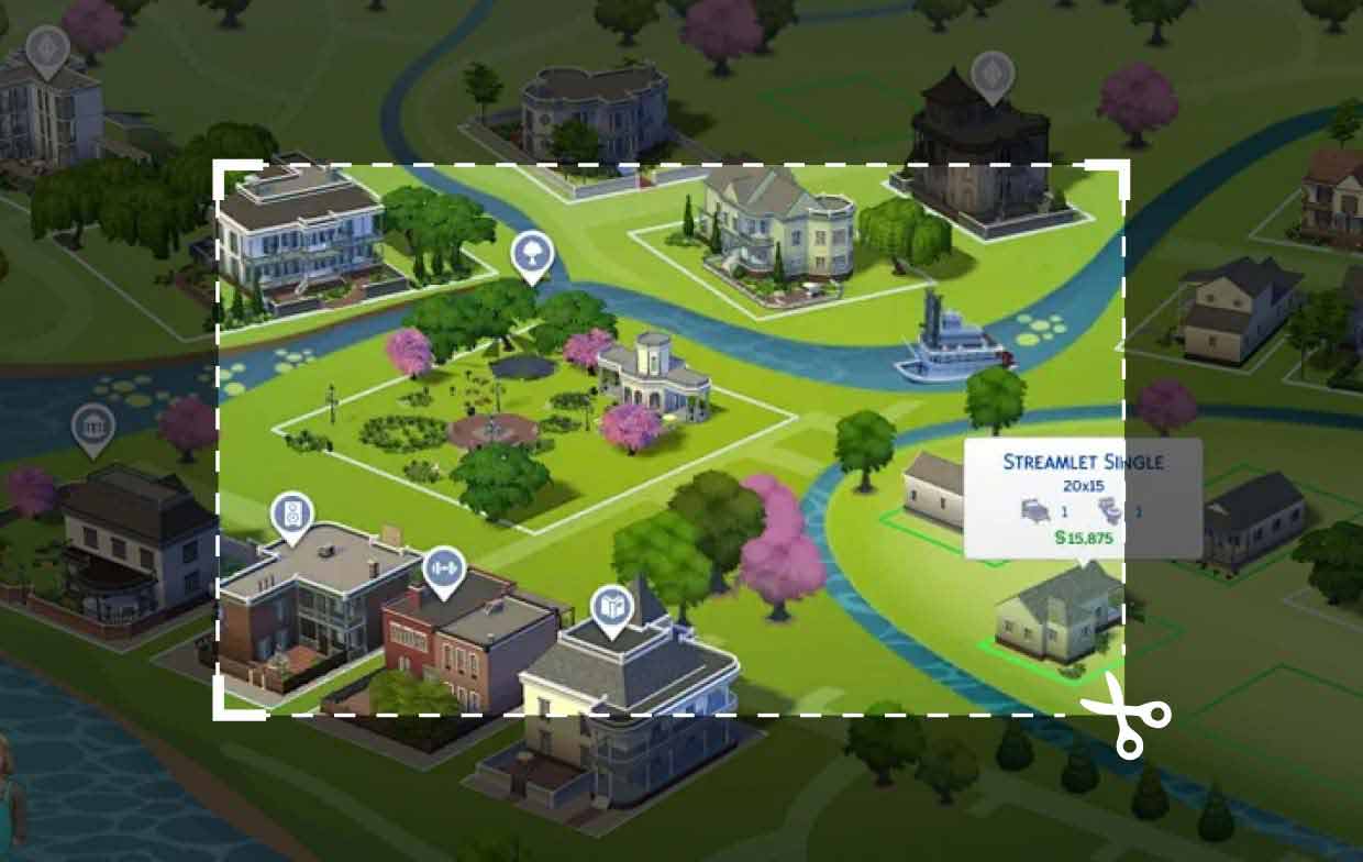 Scatta foto in Sims 4