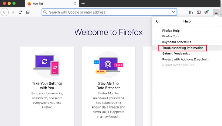 Elimina Yahoo Search in Firefox