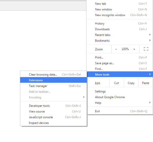 Rimuovere Hola VPN da Chrome