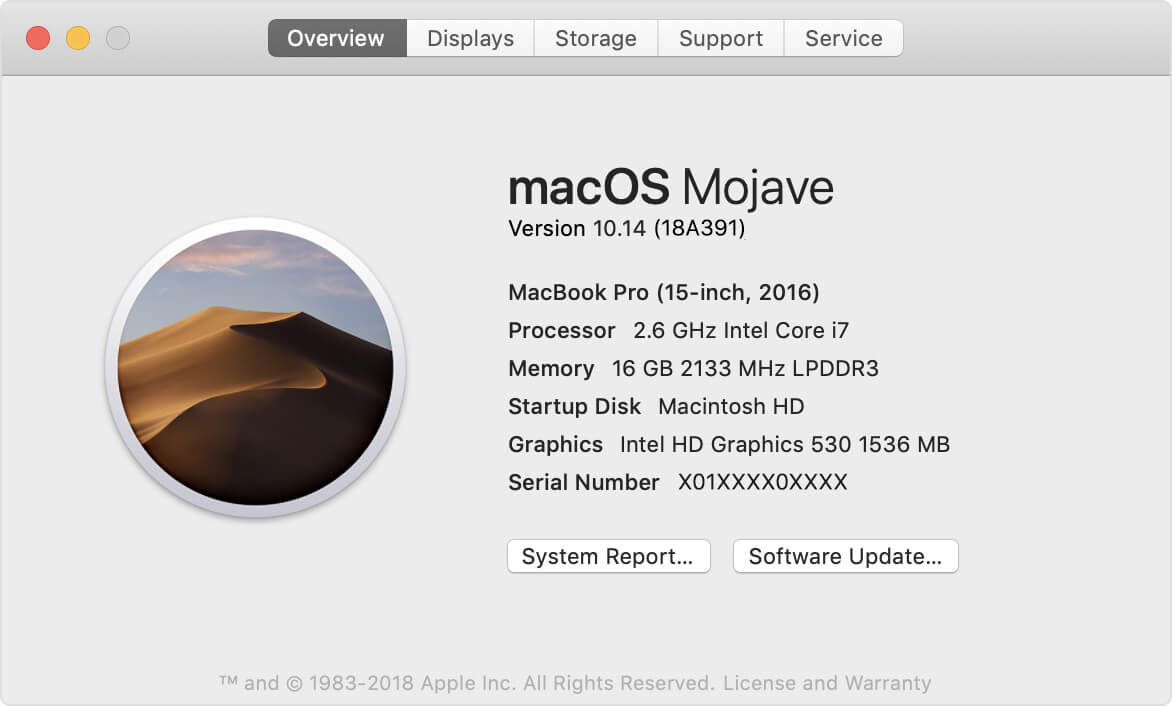 Aggiorna macOS High Sierra