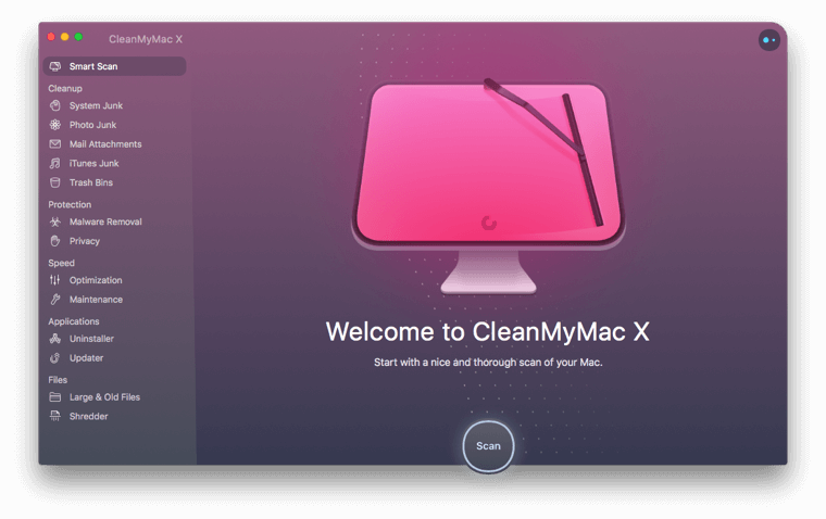 Miglior programma di disinstallazione per Mac CleanMyMac X