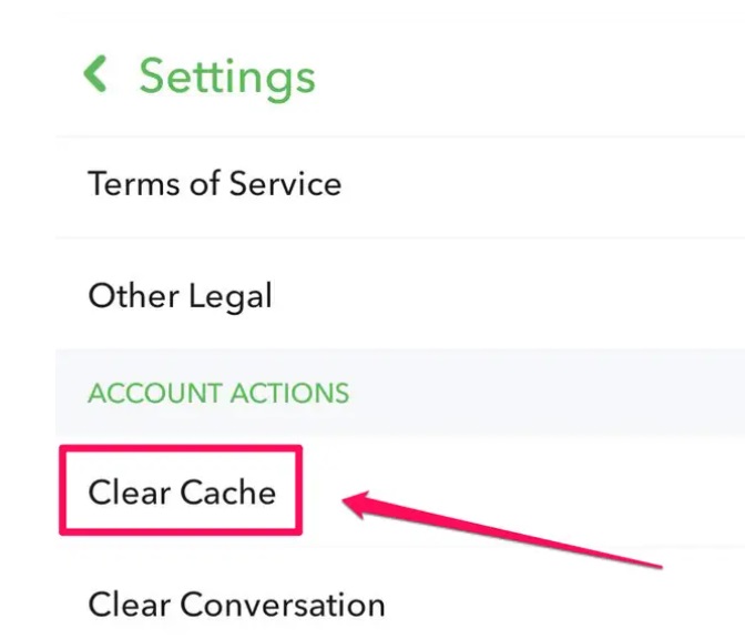 Passaggi dettagliati per cancellare la cache di Snapchat su Android