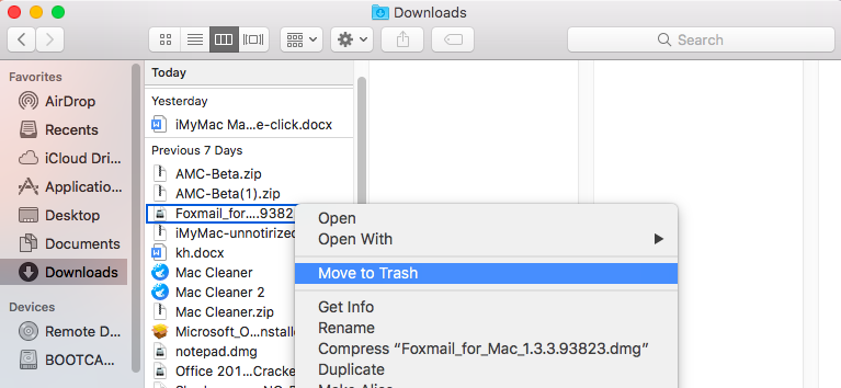 Come eliminare i download su Mac