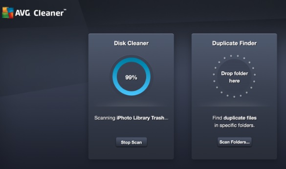 Funzionalità di AVG Cleaner per Mac Review
