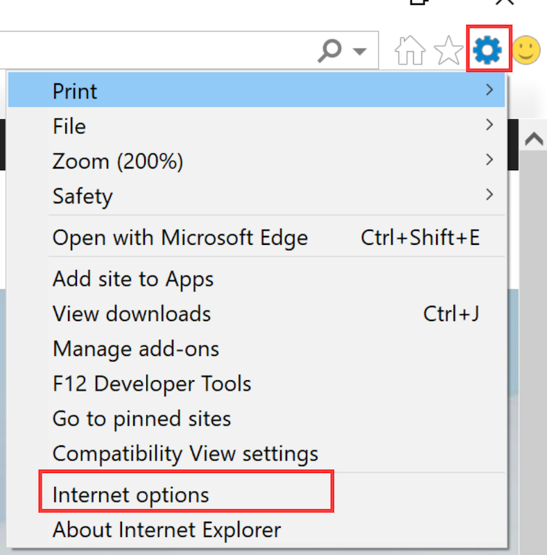 Cancella McAfee Cache in Internet Explorer