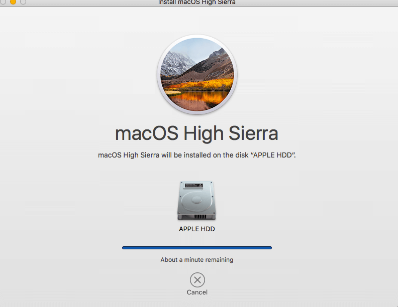 Installa Macos High Sierra