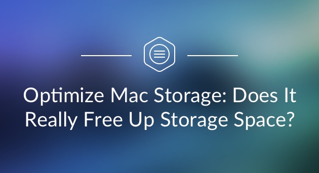 Ottimizza l'archiviazione su Mac per liberare spazio