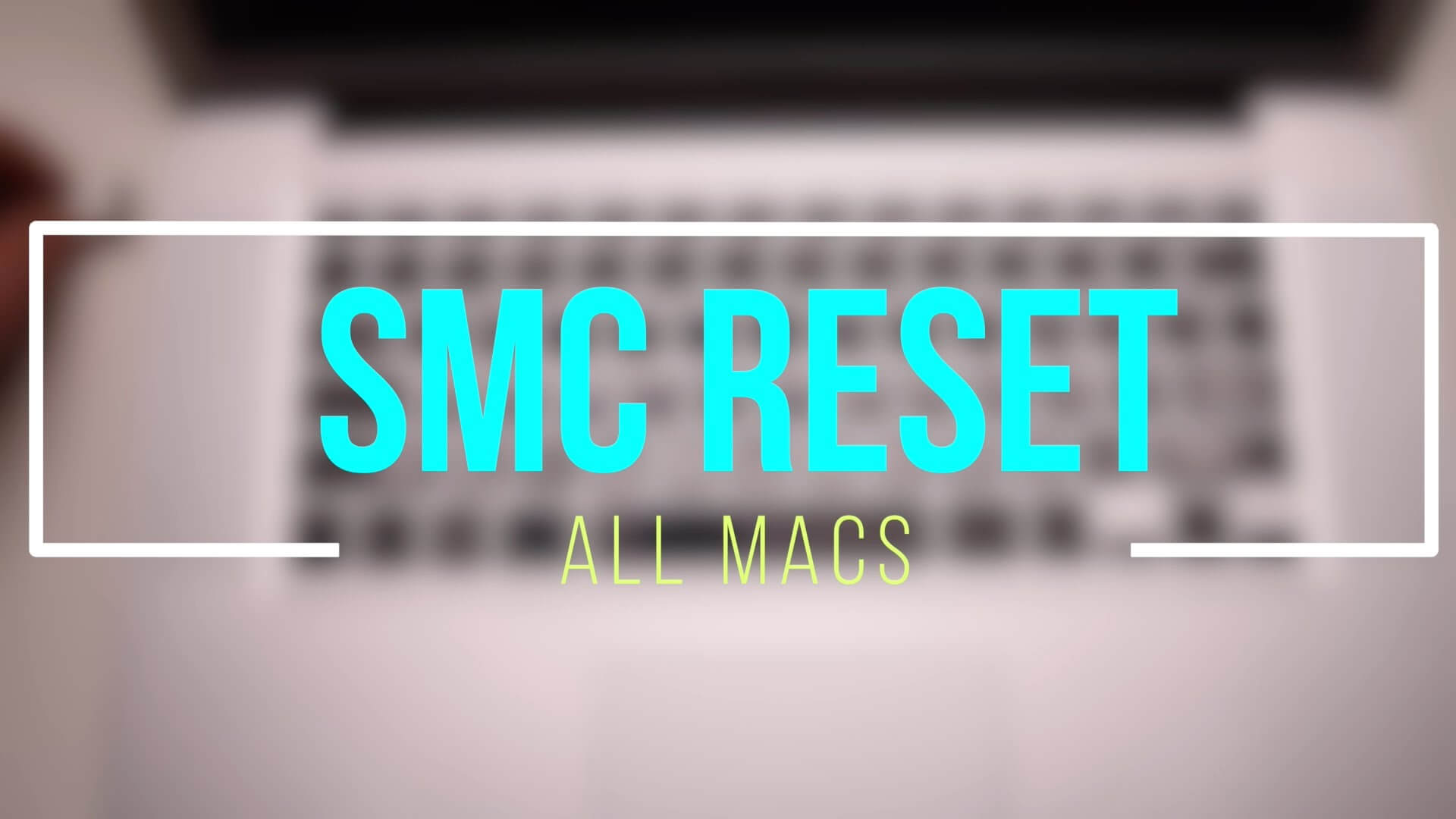 Reimposta Mac SMC