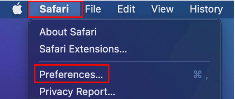 Cancella la cache di CCleaner su Safari