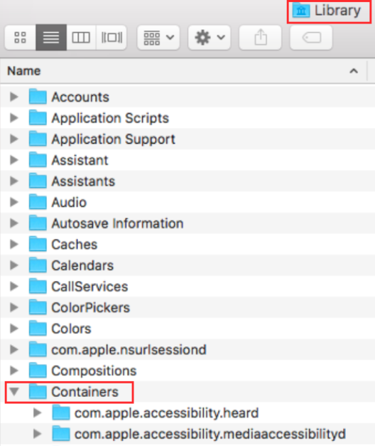 Cancella la cache di Office su Mac tramite Finder/Terminale