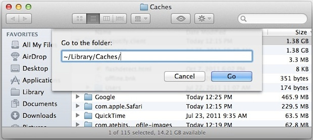 Come svuotare la cache di Winzip su Mac