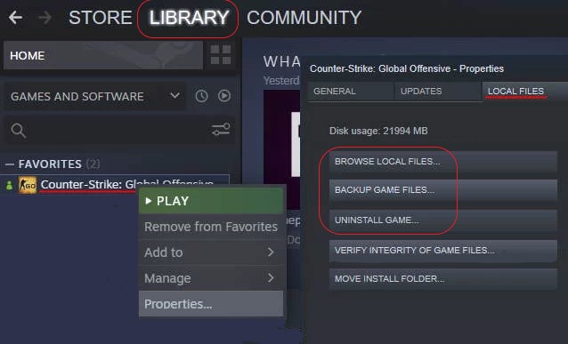 Come disinstallare CSGO su Mac manualmente