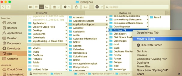 Disinstalla Max da Cycling '74 con tutti i file di supporto