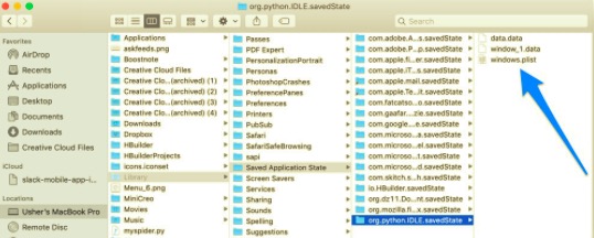 Elimina manualmente i file rimanenti di GIMP
