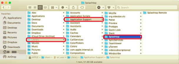 Disinstalla Splashtop su Mac con tutti i file di supporto