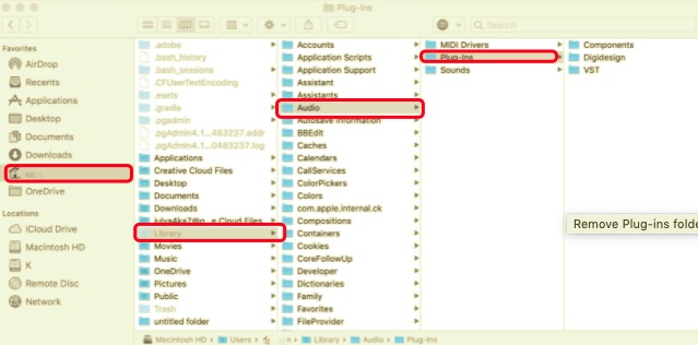 Disinstallare manualmente i plug-in Waves con tutti i dati rimanenti