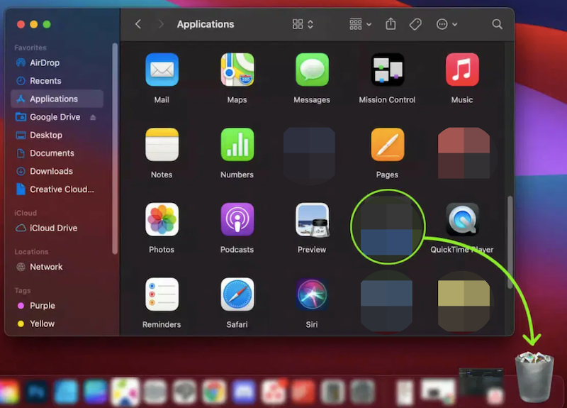 Passaggi per disinstallare Houdini su Mac
