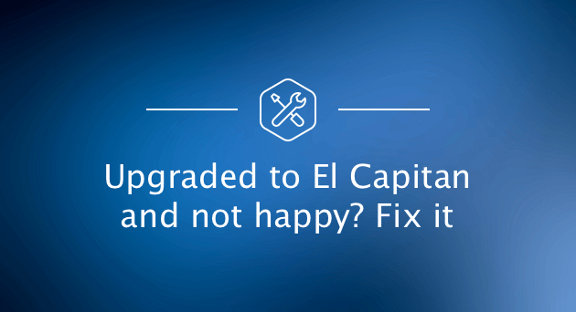 risolvere i problemi con installazione di El Capitan