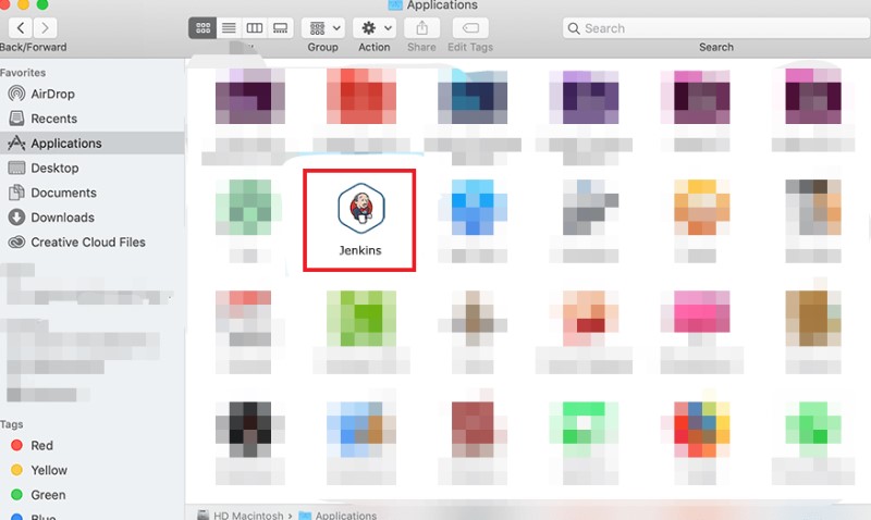 Disinstalla Jenkins su Mac manualmente