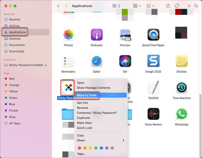 Elimina la password permanente senza avanzi