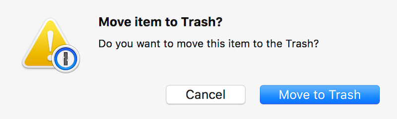 Disinstalla Mactracker spostandolo nel cestino