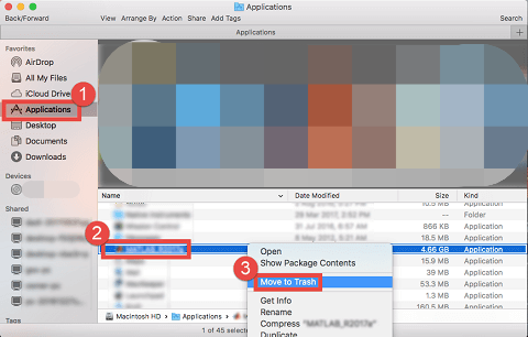 Disinstalla manualmente SnapNDrag Pro dal Mac