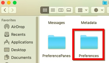 Manually Delete Garmin Express's Related Files via Preferences Folder