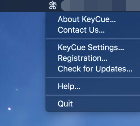 Esci da KeyCue per disinstallarlo