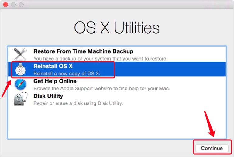 Reinstallare OS X El Capitan