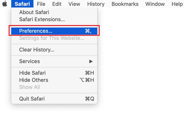 Rimuovere Chumsearch da Safari