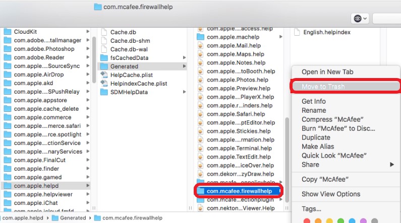 Disinstalla McAfee LiveSafe su Mac in modo manuale