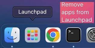 Rimuovi Pacifist dal tuo Launchpad
