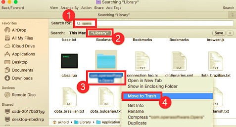 Rimuovere i file relativi ad Adobe Air dal Mac