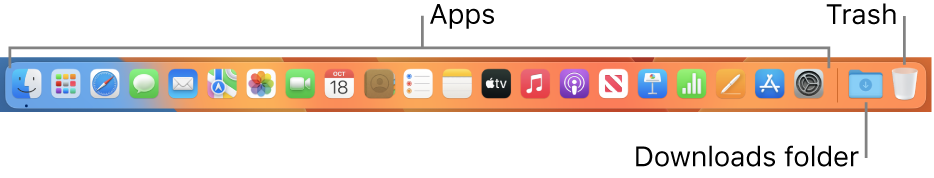 Disinstalla ScreenFlow Mac utilizzando il Dock su Mac